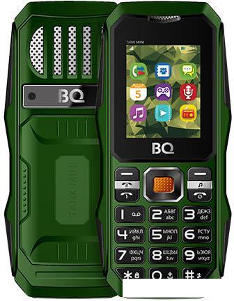 Мобильный телефон BQ-Mobile BQ-1842 Tank mini (зеленый) - фото 1 - id-p210017742