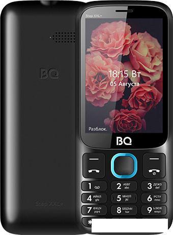 Мобильный телефон BQ-Mobile BQ-3590 Step XXL+ (черный/голубой) - фото 1 - id-p210017842