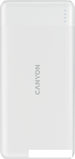 Внешний аккумулятор Canyon PB-1009 10000mAh (белый) - фото 1 - id-p210942859