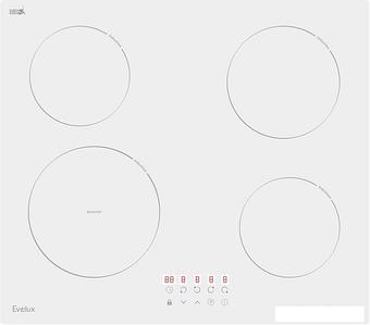 Варочная панель Evelux HEI 641 W