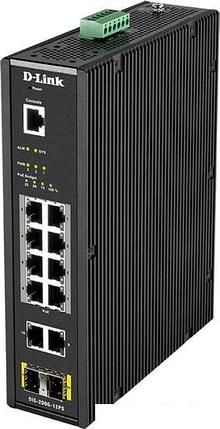 Коммутатор D-Link DIS-200G-12PS/A1A, фото 2