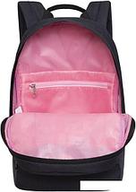 Городской рюкзак Grizzly RXL-327-3 (черный/розовый), фото 2