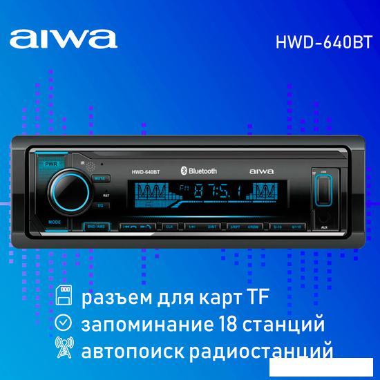 USB-магнитола Aiwa HWD-640BT - фото 4 - id-p210018727