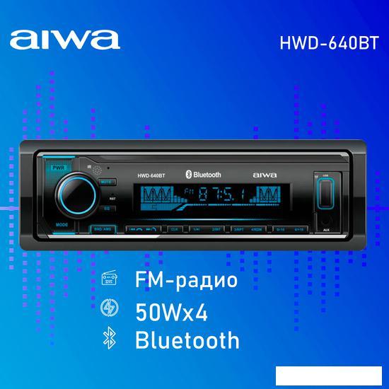 USB-магнитола Aiwa HWD-640BT - фото 6 - id-p210018727