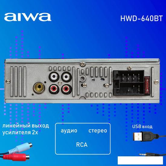 USB-магнитола Aiwa HWD-640BT - фото 7 - id-p210018727