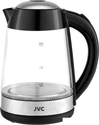 Электрический чайник JVC JK-KE1705 (черный/серебристый), фото 2
