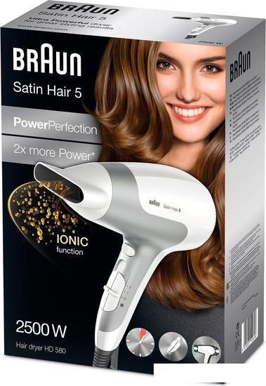 Фен Braun Satin Hair 5 (HD 580) - фото 3 - id-p210578803