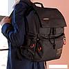 Городской рюкзак Grizzly RQL-216-1 (черный/красный), фото 3