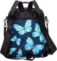 Городской рюкзак Grizzly RXL-329-3 (бабочки), фото 3