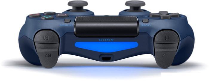 Геймпад Sony DualShock 4 v2 (синяя полночь) - фото 2 - id-p212060084