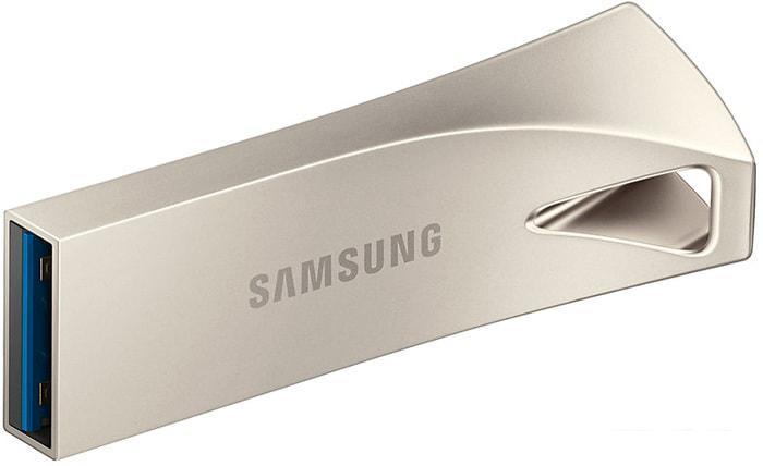 USB Flash Samsung BAR Plus 256GB (серебристый) - фото 3 - id-p212060155