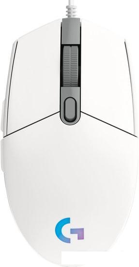 Игровая мышь Logitech G203 Lightsync (белый) - фото 1 - id-p211385855