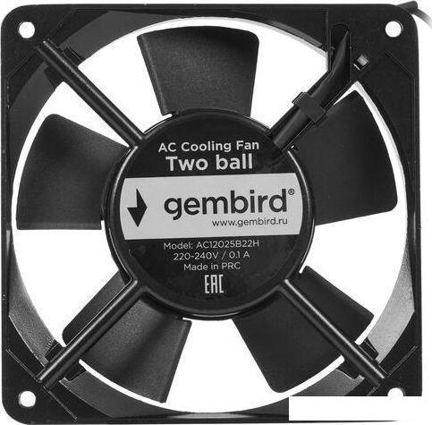 Вентилятор для корпуса Gembird AC12025B22H - фото 3 - id-p211494034