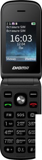 Мобильный телефон Digma Vox FS240 (серый) - фото 2 - id-p212060450