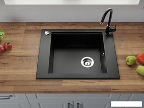 Кухонная мойка Teknoven START MAX STX-CM10-BA 62,2x50,0 (черный), фото 2
