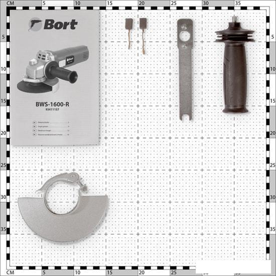 Угловая шлифмашина Bort BWS-1600-R - фото 10 - id-p210204684
