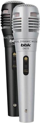 Микрофон BBK CM215 (черный+серебристый), фото 2