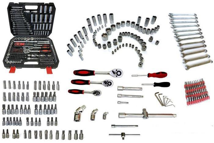 Универсальный набор инструментов Patron P-38841 (216 предметов) - фото 3 - id-p211415462