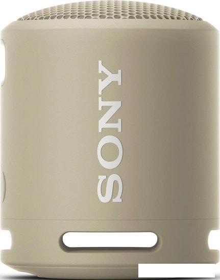 Беспроводная колонка Sony SRS-XB13 (бежевый) - фото 2 - id-p211206620