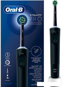 Электрическая зубная щетка Oral-B Vitality Pro D103.413.3 Cross Action Protect X Clean Black 4210201