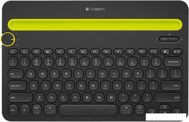 Клавиатура Logitech Bluetooth Multi-Device Keyboard K480 Black (920-006368), фото 2