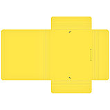 Папка на резинке Berlingo "Soft Touch" А4, 600мкм, желтая, фото 4