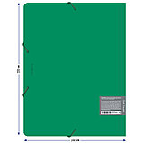 Папка на резинке Berlingo "Soft Touch" А4, 600мкм, зеленая, фото 3
