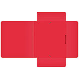 Папка на резинке Berlingo "Soft Touch" А4, 600мкм, красная, фото 4