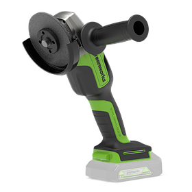 Угловая шлифовальная машина, аккумуляторная Greenworks 24V,  бесщеточная, без АКБ и ЗУGD24AG