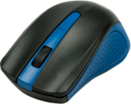 Мышь Ritmix RMW-555 (черный/синий), фото 2