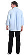 Блуза СИРИУС-ВЕНЕЦИЯ мужская голубая, фото 2