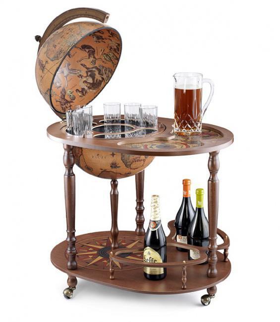 Глобус-бар напольный со столиком "Ясон" - фото 2 - id-p214170152