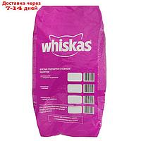 Сухой корм Whiskas для кошек, лосось, подушечки, 5 кг