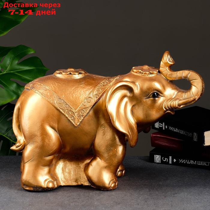 Копилка "Слон индийский" бронза, 23х42х39см - фото 2 - id-p214209077
