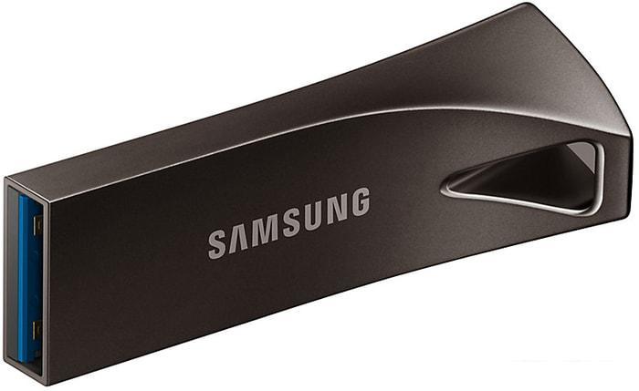 USB Flash Samsung BAR Plus 256GB (титан) - фото 3 - id-p212519678