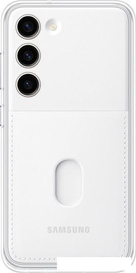 Чехол для телефона Samsung Frame Case S23 (белый) - фото 1 - id-p213955098