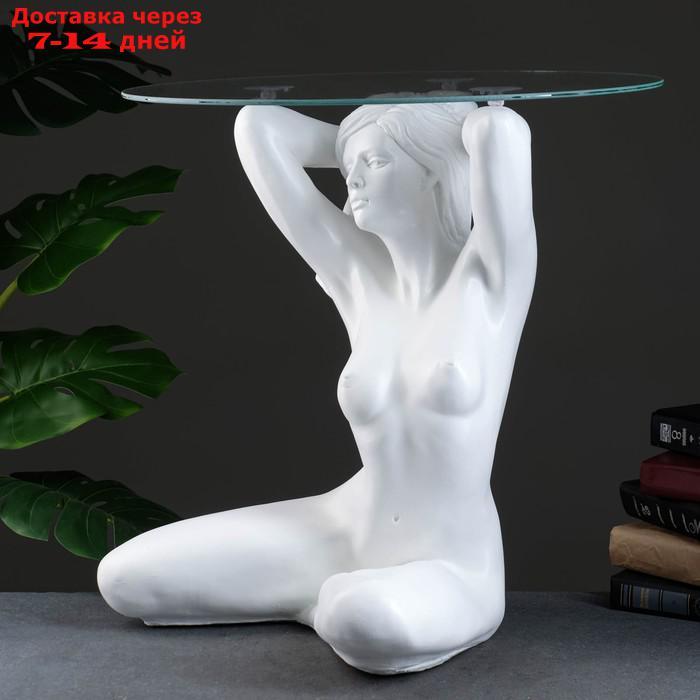 Подставка - стол светящийся "Девушка сидя" 50х39х52см - фото 5 - id-p214209131