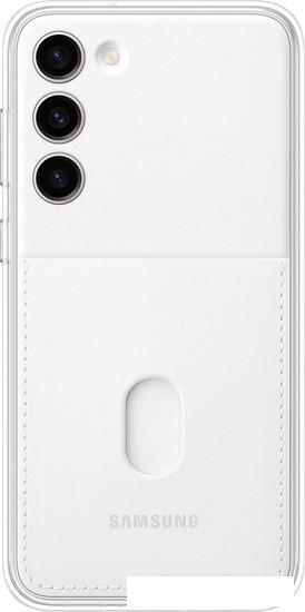Чехол для телефона Samsung Frame Case S23+ (белый) - фото 1 - id-p213955217