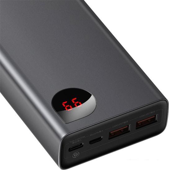 Портативное зарядное устройство Baseus Adaman Metal Digital Display PPIMDA-D01 20000mAh (черный) - фото 5 - id-p214179123