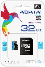 Карта памяти A-Data Premier AUSDH32GUICL10A1-RA1 microSDHC 32GB (с адаптером), фото 3