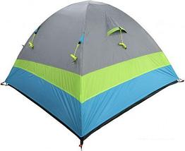 Треккинговая палатка Norfin Simo 3 (серый/голубой), фото 2