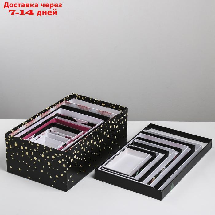 Набор подарочных коробок 10 в 1 "Цветочный вальс", 12 × 7 × 4 - 32.5 × 20 × 12.5 см - фото 8 - id-p214209309