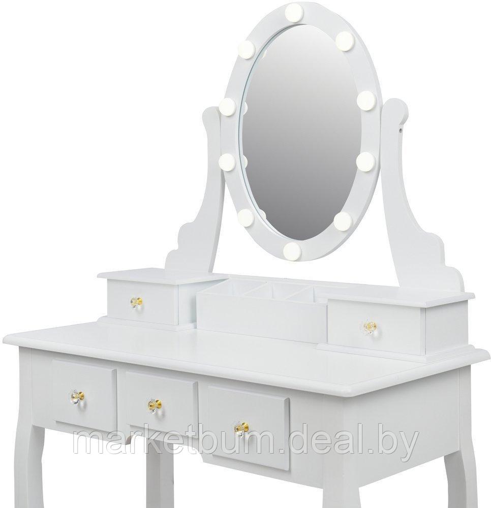 Туалетный столик со светодиодным зеркалом - фото 5 - id-p214258207