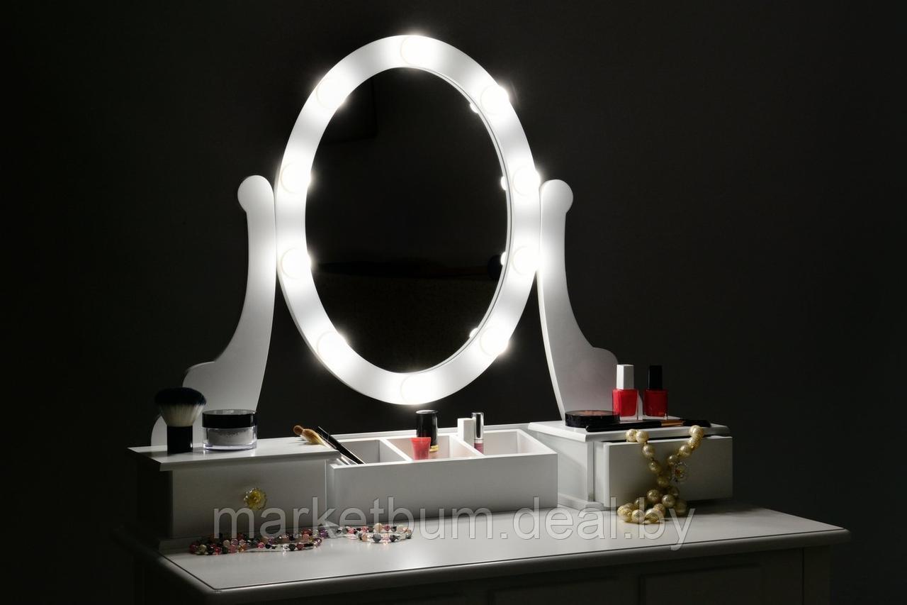 Туалетный столик со светодиодным зеркалом - фото 10 - id-p214258207