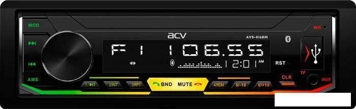 USB-магнитола ACV AVS-816BM, фото 2