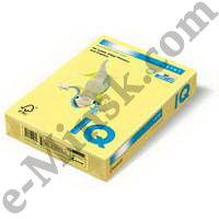 Бумага офисная цветная Mondi IQ COLOR желтый 80 г/м2, A4, 500л, YE23, КНР