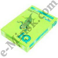 Бумага офисная цветная Mondi IQ COLOR, неон зеленый, 80 г/м2, A4, 500л, NEOGN, КНР