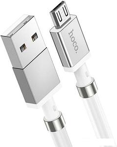 Кабель Hoco U91 Magic Magnetic USB - Micro-USB (1 м, белый)