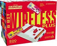 Игровая приставка Retro Genesis 8 Bit Wireless Plus (2 геймпада, 300 игр)