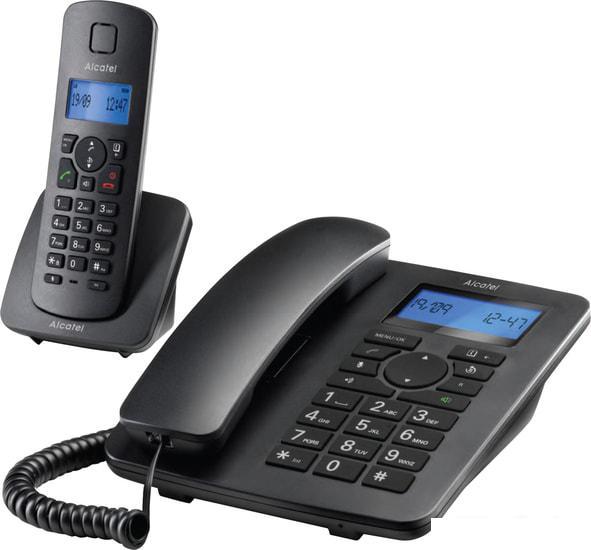 Радиотелефон Alcatel M350 Combo (черный) - фото 2 - id-p212986189